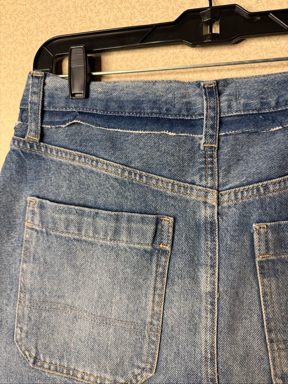 NWOT We The Free denim mini skirt - Picture 6 of 10